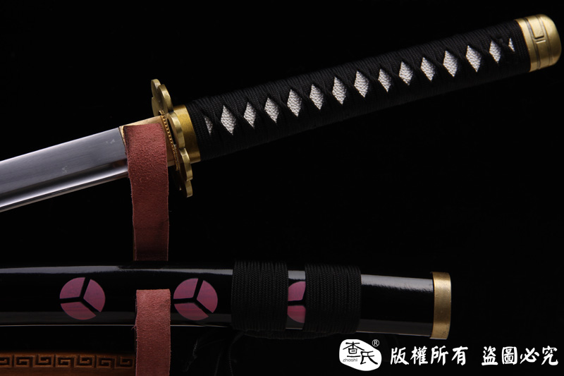 海贼王动漫刀剑-秋水-手工真刀版_中档类_日本武士刀（东洋刀）_