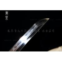 玉钢本三枚精品打刀-配手工雕刻刀镡