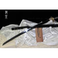 玉钢本三枚精品打刀-配手工雕刻刀镡