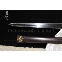 鎏金四圣高端八面汉剑-古法锻造-精工版