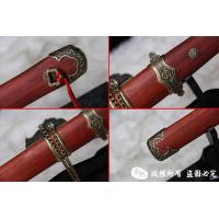 经典简装短唐刀-红木款