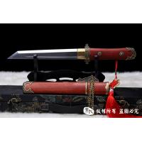 经典简装短唐刀-红木款