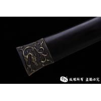 花纹钢烧刃八面汉剑