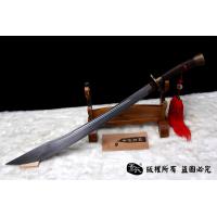 百炼钢单刀-铜加厚版-硬刀