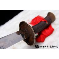 百炼钢单刀-铜加厚版-硬刀