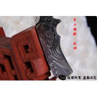 手工雕刻小件-手工孤品-风雷神