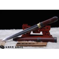 素装精品小唐剑-花纹钢烧刃
