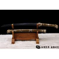 狮斩-精品武士刀-全铜鞘镀银装具