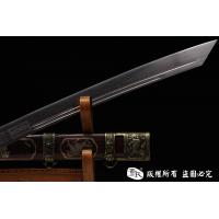 全铜鞘康熙战刀，可以kan铁