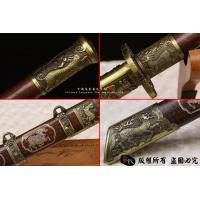 全铜鞘康熙战刀，可以kan铁