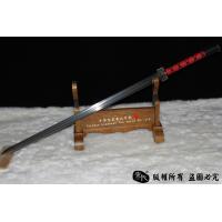 双槽花纹钢汉剑-可以砍铁