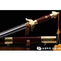 牡丹图-百炼钢武术软剑-太极剑