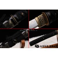 珍珠鱼皮打刀-T10敷土烧刃