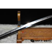 精品98军刀-地肌钢烧刃-手工铁鞘