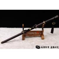 檀木铜装唐剑