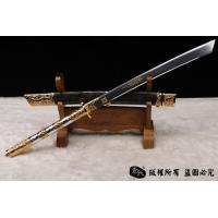 镀金精品康熙战刀