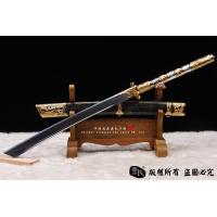 镀金精品康熙战刀