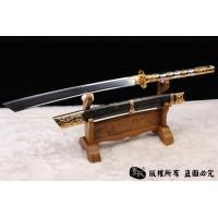 镀金精品康熙战刀