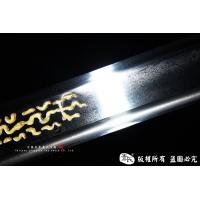 镀金精品康熙战刀