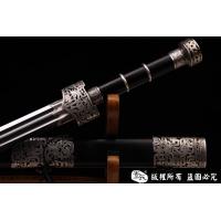 纯银手工镂空雕刻汉剑