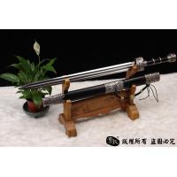 纯银手工镂空雕刻汉剑
