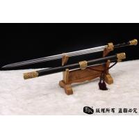手工雕刻双龙剑