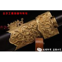手工雕刻双龙剑