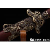精品铜装太极剑-百炼钢软剑-武术剑-实练加收藏推荐
