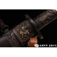 百炼钢康熙战刀-精品级最实惠款-可以砍铁