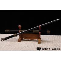 黑檀木精品八面环首汉剑-精细研磨