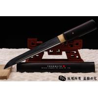 牛角短唐刀-百炼钢烧刃