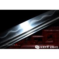 牛角短唐刀-百炼钢烧刃