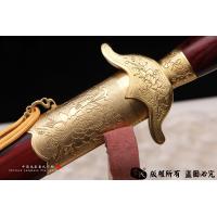 紫檀精品武术剑-太极剑-软剑