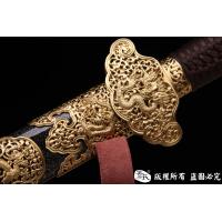 珍珠鱼皮尚方宝剑-典型清代剑