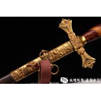 1871年美国共济会圣殿骑士佩剑-精品级