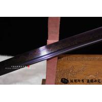 君子武士刀-花纹钢烧刃烤蓝版