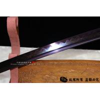 君子武士刀-花纹钢烧刃烤蓝版