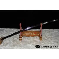 君子武士刀-花纹钢烧刃烤蓝版