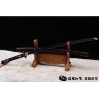 君子武士刀-花纹钢烧刃烤蓝版