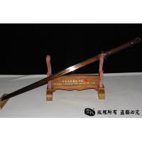 铜装经典花纹钢唐刀-全手工-薄利爆款