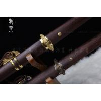 铜装经典花纹钢唐刀-全手工-薄利爆款