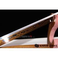 铜装经典花纹钢唐刀-全手工-薄利爆款