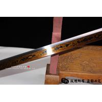 铜装经典花纹钢唐刀-全手工-薄利爆款