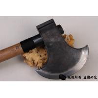 夹钢手工斧头-碳钢夹花纹钢