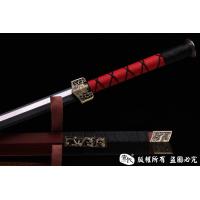 实惠红木八面汉剑-百炼钢可以砍铁