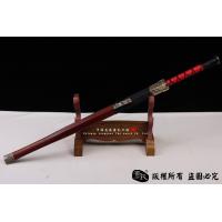 实惠红木八面汉剑-百炼钢可以砍铁