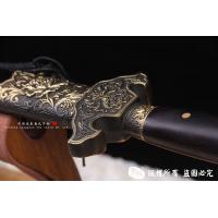 铜装经典富贵花牡丹剑-实惠款