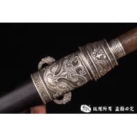 罕见银装冰裂纹剑-大师作品