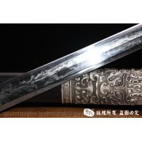 罕见银装冰裂纹剑-大师作品
