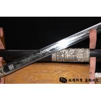 罕见银装冰裂纹剑-大师作品